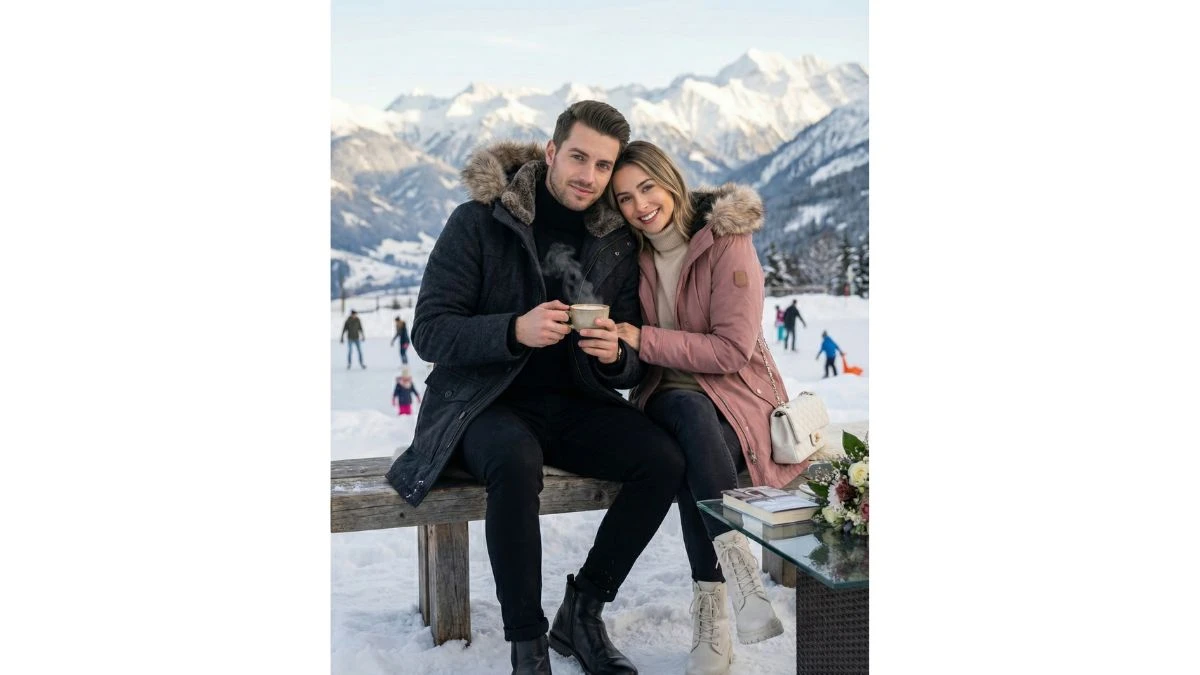 11 Viral Google Gemini AI Snow Photo Editing Prompts for Couples to Create Trending Romantic Winter Portraits