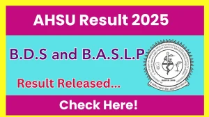 AHSU Result 2025 Out at ddumhsaucg.ac.in Direct Link to Download 1st, 4th and 5th Semester Result