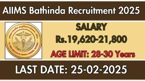 AIIMS Bathinda Project Technical Support Recruitment 2025 - Apply Online