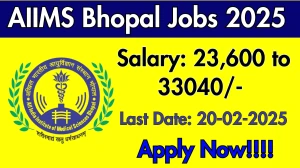 AIIMS Bhopal Project Technical Support and Project Nurse Recruitment 2025 - Apply Online