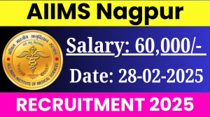 AIIMS Nagpur Project Coordinator, Laboratory Technician, JRF Recruitment 2025 - Apply Offline