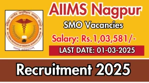 AIIMS Nagpur Senior Medical Officer Recruitment 2025 - Apply Online