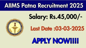 AIIMS Patna NMHS Survey Field Data Collector Recruitment 2025 - Apply Offline for 7 Posts