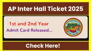 AP Inter 1st and 2nd Year Hall Ticket 2025 OUT at bie.ap.gov.in, Check and Download AP Inter Hall Ticket for Here AP Inter 1st and 2nd Year Hall Ticket 2025 OUT at bie.ap.gov.in, Check and Download AP Inter Hall Ticket for Here