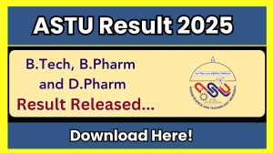 ASTU Result 2025 Released at astu.ac.in Direct Link to Download 2nd, 4th, 6th, 7th and 8th Semester Result