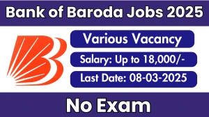 Bank of Baroda Watchman/Gardner Recruitment 2025 - Apply Offline