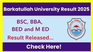 Barkatullah University Result 2025 Released at bubhopal.ac.in Direct Link to Download 1st, 2nd and 3rd Semester Result Barkatullah University Result 2025 Released at bubhopal.ac.in Direct Link to Download 1st, 2nd and 3rd Semester Result