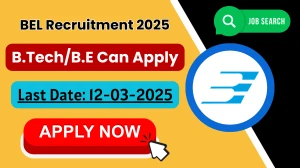 BEL Senior Engineer Recruitment 2025 - Apply Offline