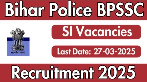 Bihar Police BPSSC SI Recruitment 2025 - Apply Online for 28 Posts