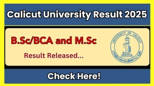 Calicut University Result 2025 Released at uoc.ac.in Direct Link to Download 1st and 3rd Semester Result Calicut University Result 2025 Released at uoc.ac.in Direct Link to Download 1st and 3rd Semester Result