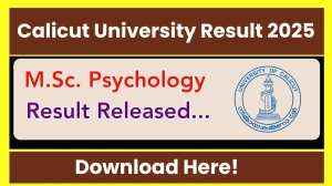 Calicut University Result 2025 Released at uoc.ac.in Direct Link to Download 2nd and 4th Semester Result Calicut University Result 2025 Released at uoc.ac.in Direct Link to Download 2nd and 4th Semester Result