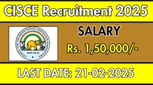 CISCE Assistant Officer Recruitment 2025 - Apply Online