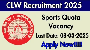 CLW Sports Quota Recruitment 2025 - Apply Offline for 12 Posts
