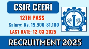 CSIR CEERI Junior Secretariat Assistant, Junior Stenographer Recruitment 2025 - Apply Online