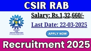 CSIR RAB Scientist Recruitment 2025 - Apply Online for 11 Posts