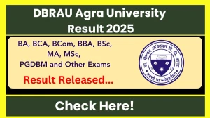 DBRAU Agra University Result 2025 Out at result2024.agrauniv.online Direct Link to Download ODD Semester Result