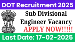 Department of Telecommunication Sub Divisional Engineer Recruitment 2025 - Apply Offline for 48 Posts