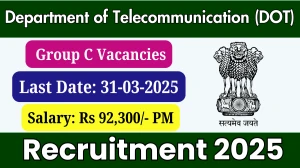 DOT Group C Recruitment 2025 - Apply Offline
