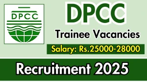 DPCC Trainees Recruitment 2025 - Apply Offline for 45 Posts