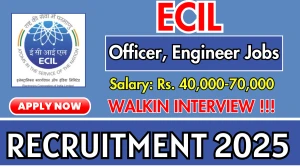 ECIL Project Officer, Project Engineer Recruitment 2025 – Walk in for 14 Posts
