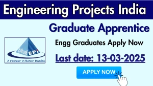 Engineering Projects India Graduate Apprentice Recruitment 2025 - Apply Offline
