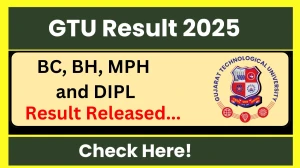 GTU Result 2025 Out at gtu.ac.in Direct Link to Download 1st, 2nd, 3rd and 6th Semester Result