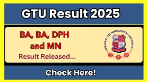 GTU Result 2025 Out at gtu.ac.in Direct Link to Download 2nd and 7th Semester Result GTU Result 2025 Out at gtu.ac.in Direct Link to Download 2nd and 7th Semester Result