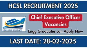 HCSL Chief Executive Officer Recruitment 2025 - Apply Online