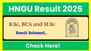 HNGU Result 2025 Released at ngu.ac.in HNGU Result 2025 Released at ngu.ac.in