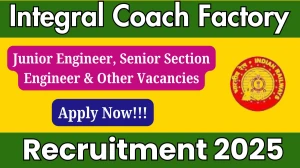 ICF JE, SSE & More Recruitment 2025 - Apply Offline for 13 Posts