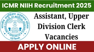 ICMR Assistant, Upper Division Clerk & Other Recruitment 2025 - Apply Online for 11 Posts