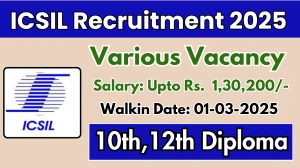 ICSIL Coordinator, Head Cook and Other Recruitment 2025 – Walk in
