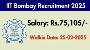 IIT Bombay Short Term Student Counselor Recruitment 2025 – Walk in for 1 Posts