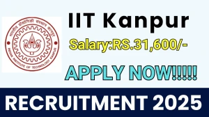 IIT Kanpur Project Scientist Recruitment 2025 - Apply Offline for 1 Posts