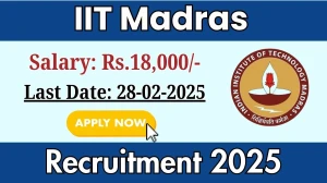 IIT Madras Junior Technician Recruitment 2025 - Apply Online for 2 Posts