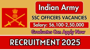 Indian Army SSC Officers Recruitment 2025, Apply Online for Various Posts