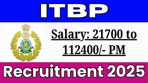 ITBP Constable, SI, ASI Recruitment 2025 - Apply Offline for 11 Posts