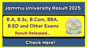 Jammu University Result 2025 Released at coeju.com Direct Link to Download 1st, 2nd, 3rd, 4th, 5th and 6th Semester Result