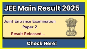 JEE Main 2025 paper 2 Result Out at jeemain.nta.nic.in How to check JEE Main Results Here JEE Main 2025 paper 2 Result Out at jeemain.nta.nic.in How to check JEE Main Results Here