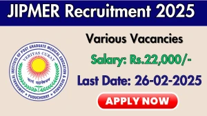 JIPMER Clinical Trial Coordinator Recruitment 2025 - Apply Offline for 1 Posts