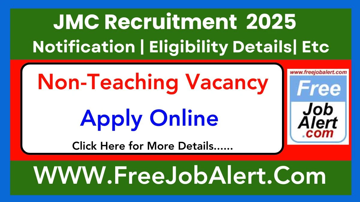 JMC Delhi Junior Assistant, Driver & Other Recruitment 2025 - Apply Online for 12 Posts