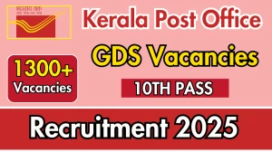 Kerala Post Office Recruitment 2025, Apply Online for 1385 GDS Posts