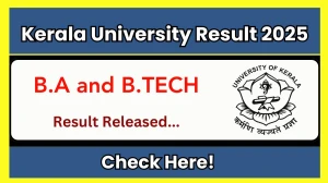 Kerala University Result 2025 Released at keralauniversity.ac.in Direct Link to Download 2nd, 4th and 6th Semester Result Kerala University Result 2025 Released at keralauniversity.ac.in Direct Link to Download 2nd, 4th and 6th Semester Result