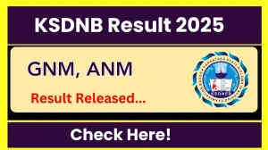 KSDNB Result 2025 Out at ksdneb.org Direct Link to Download Diploma Courses Result