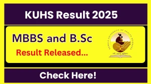 KUHS Result 2025 Released at kuhs.ac.in KUHS Result 2025 Released at kuhs.ac.in