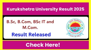 Kurukshetra University Result 2025 Released at kuk.ac.in Kurukshetra University Result 2025 Released at kuk.ac.in