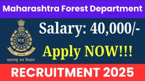 Maharashtra Forest Department Coordinator Recruitment 2025 - Apply Offline