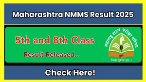 Maharashtra NMMS 5th and 8th Class Result 2025 Released at mscepune.in How to check Maharashtra NMMS Results Here Maharashtra NMMS 5th and 8th Class Result 2025 Released at mscepune.in How to check Maharashtra NMMS Results Here