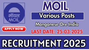 MOIL Various Posts Recruitment 2025 - Apply Online for 75 Posts MOIL Various Posts Recruitment 2025 - Apply Online for 75 Posts