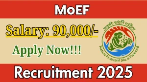 MoEF Recruitment 2025, Apply Offline for Scientific Consultants Grade-I Posts